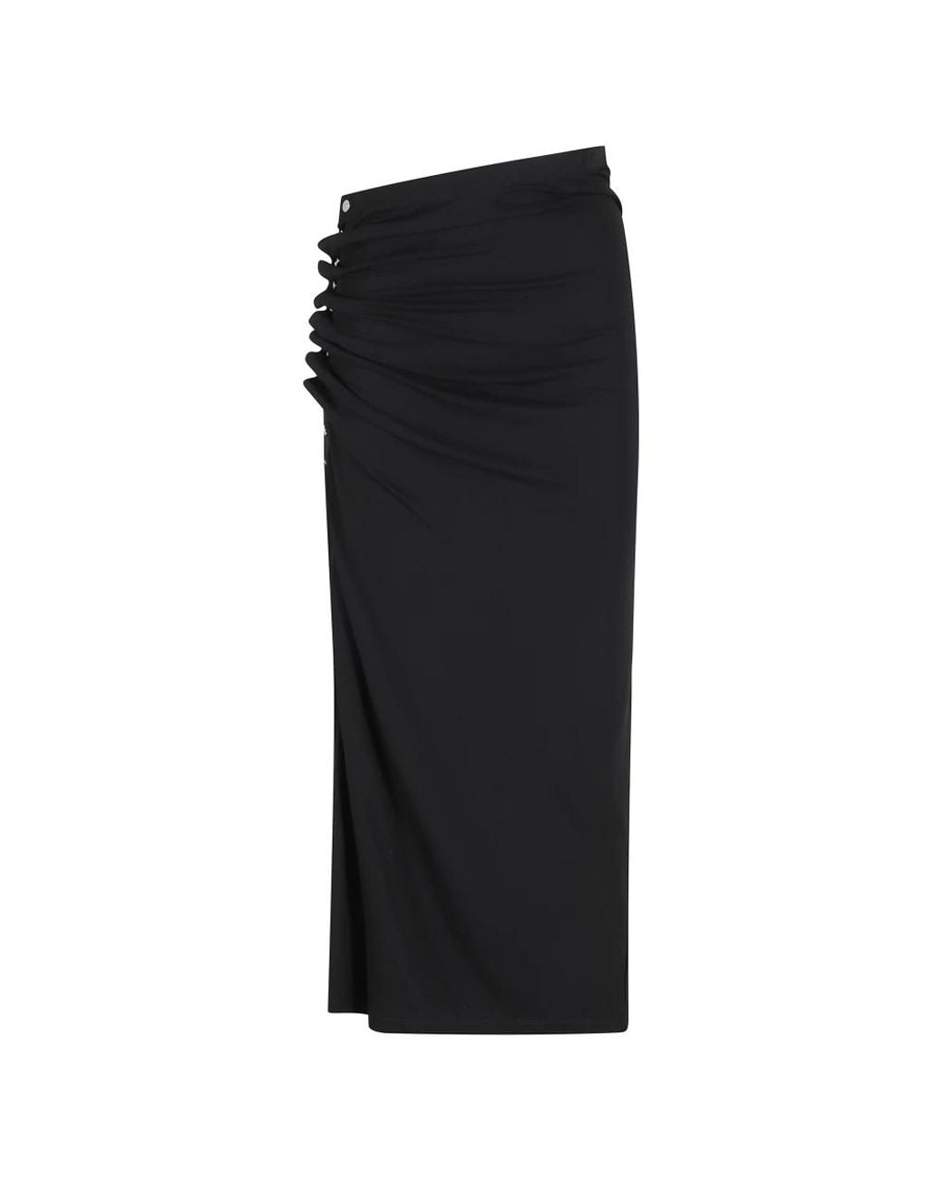 Rabanne Black Midi Skirts
