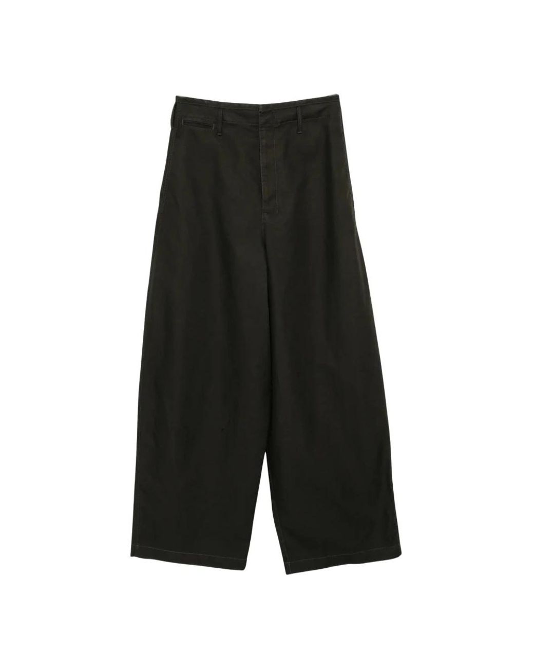 Lemaire Black Wide Trousers