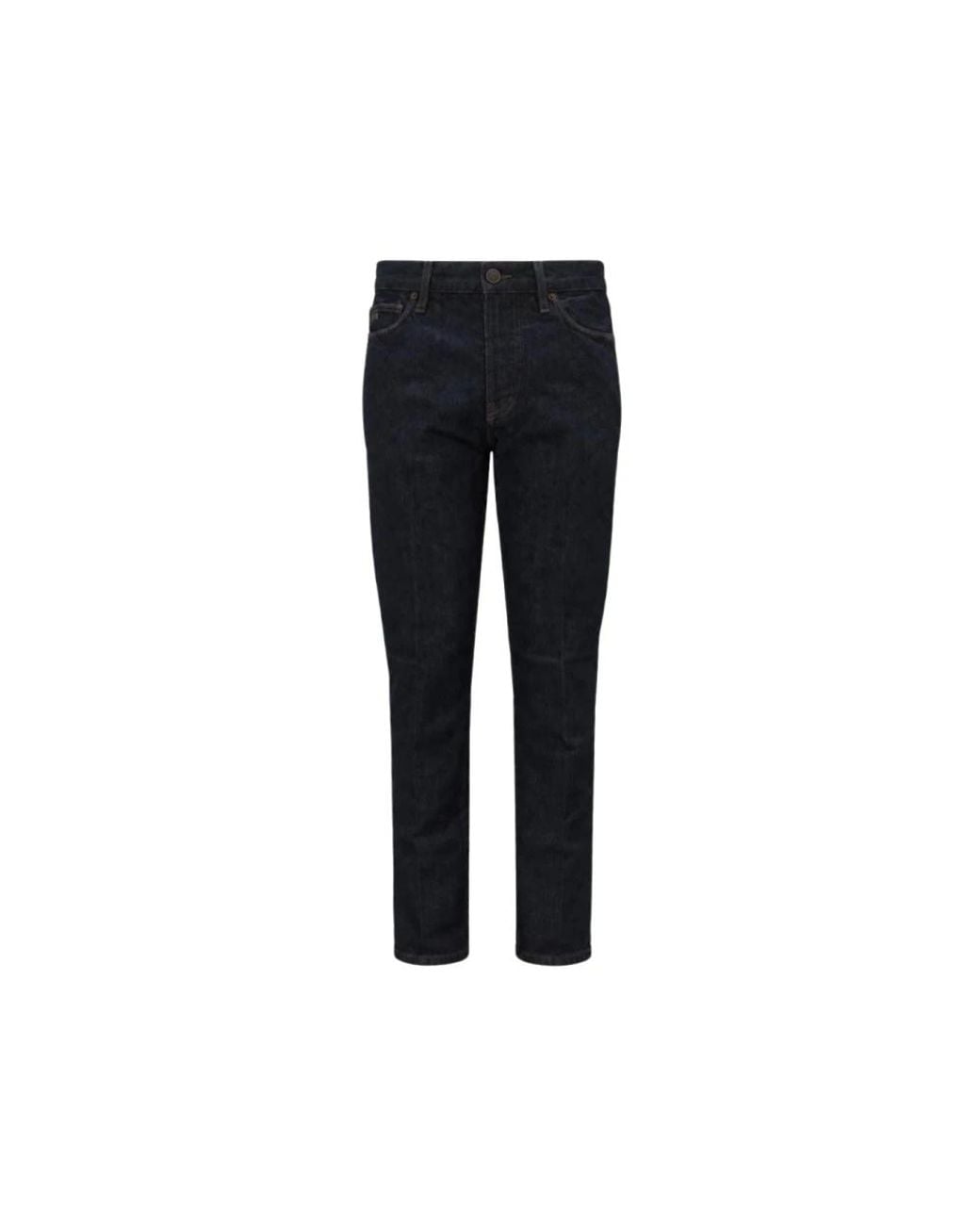 Emporio Armani Blue Straight Fit Jeans for men