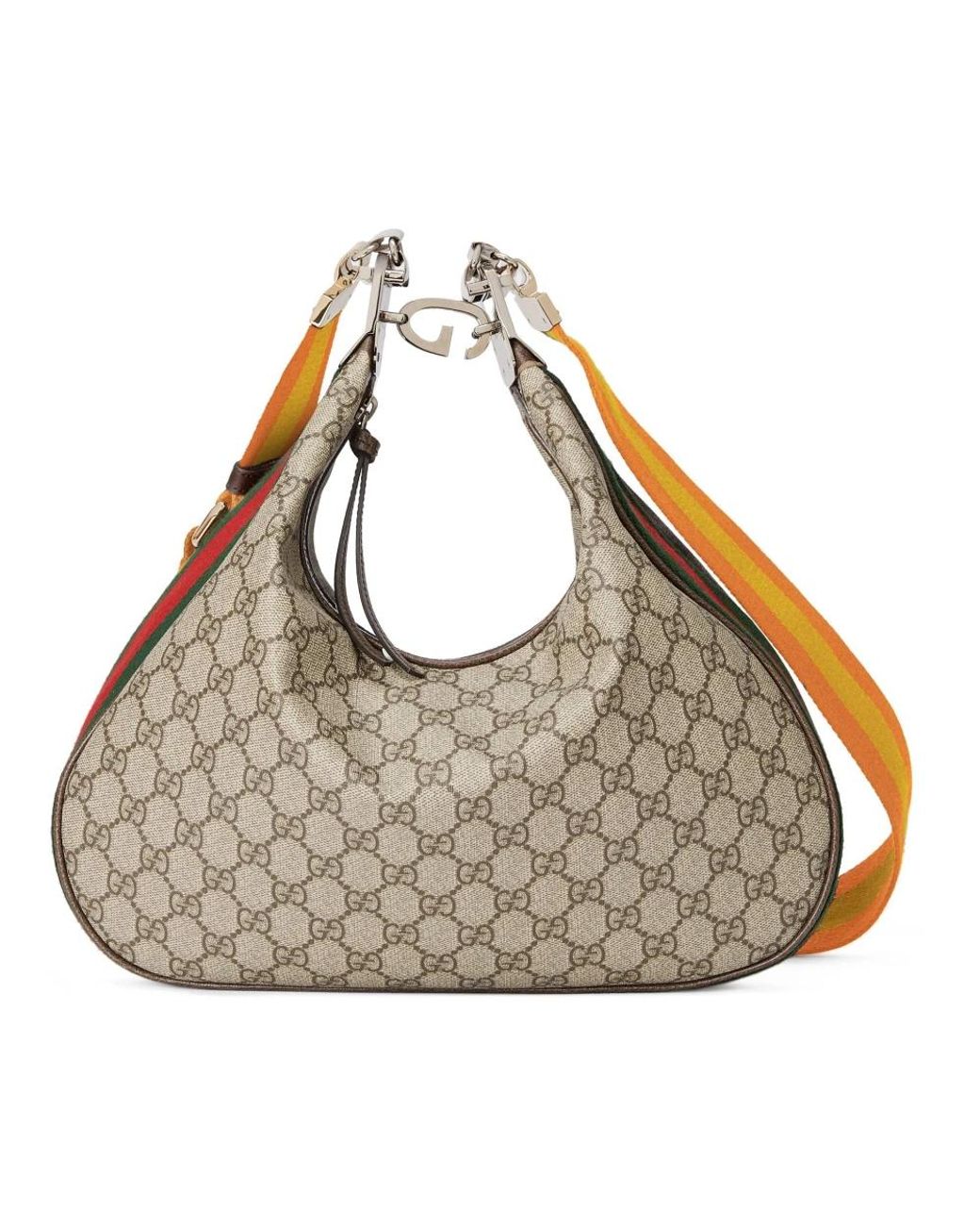 Gucci Gray Shoulder Bags
