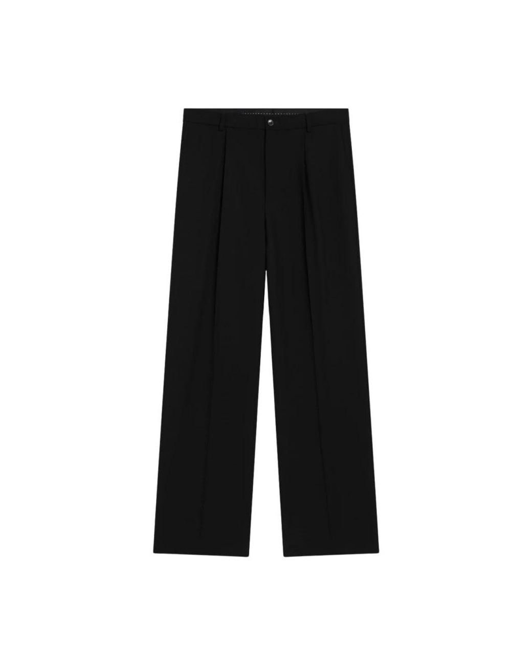 Dries Van Noten Black Suit Trousers for men