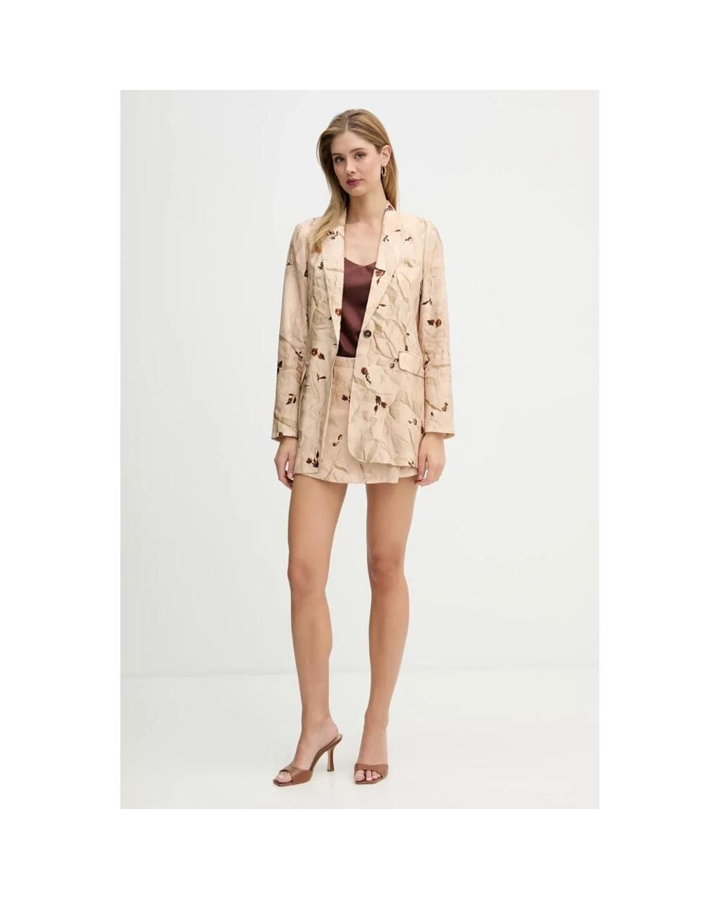 Short Skirts Silvian Heach de color Natural