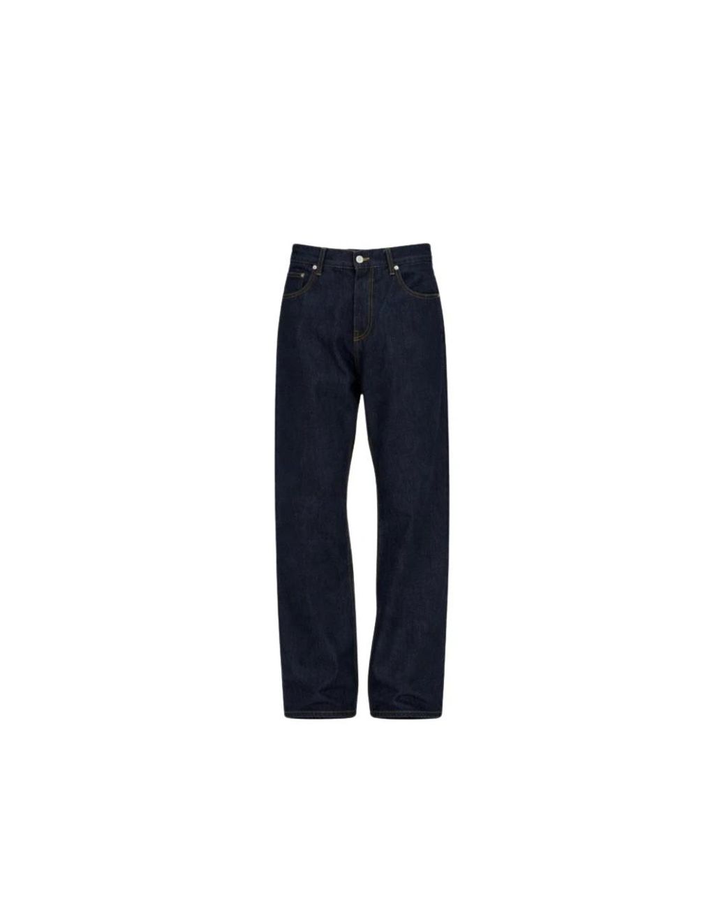 BERNER KUHL Blue Straight Fit Jeans for men
