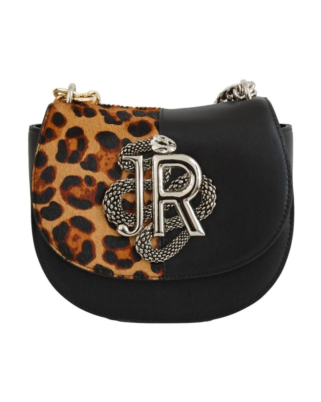 John Richmond Black Shoulder Bags