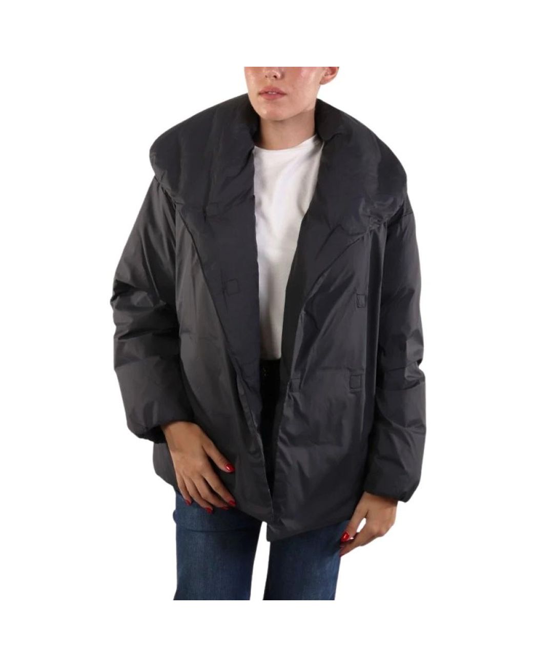 Liviana Conti Black Down Coats