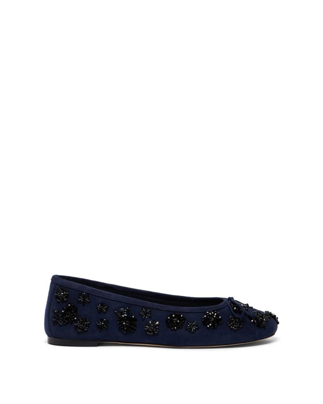 Stuart Weitzman Blue Ballerinas