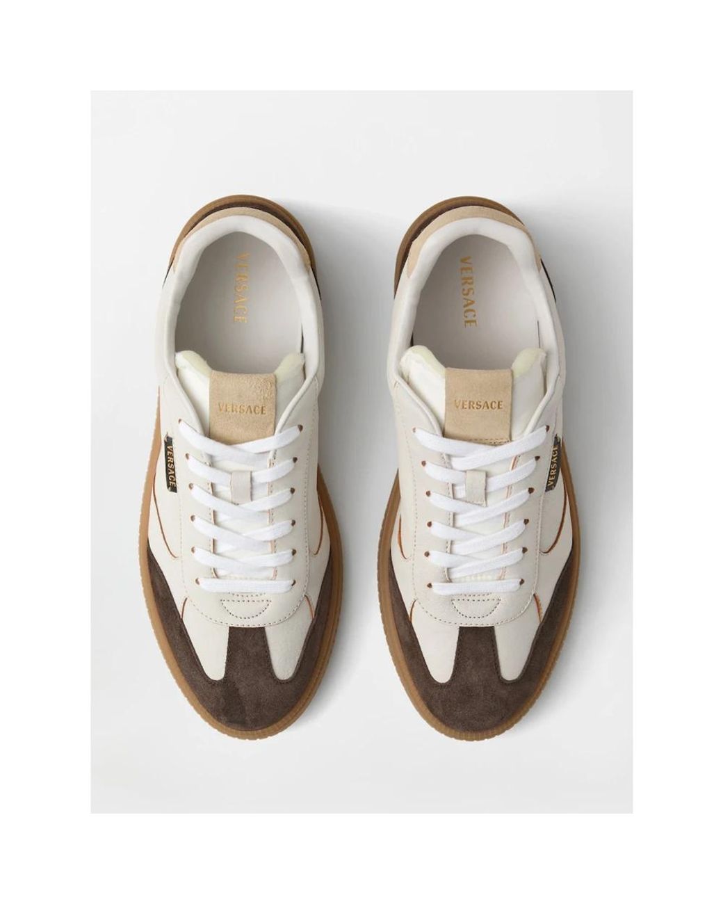 Versace White Sneakers for men
