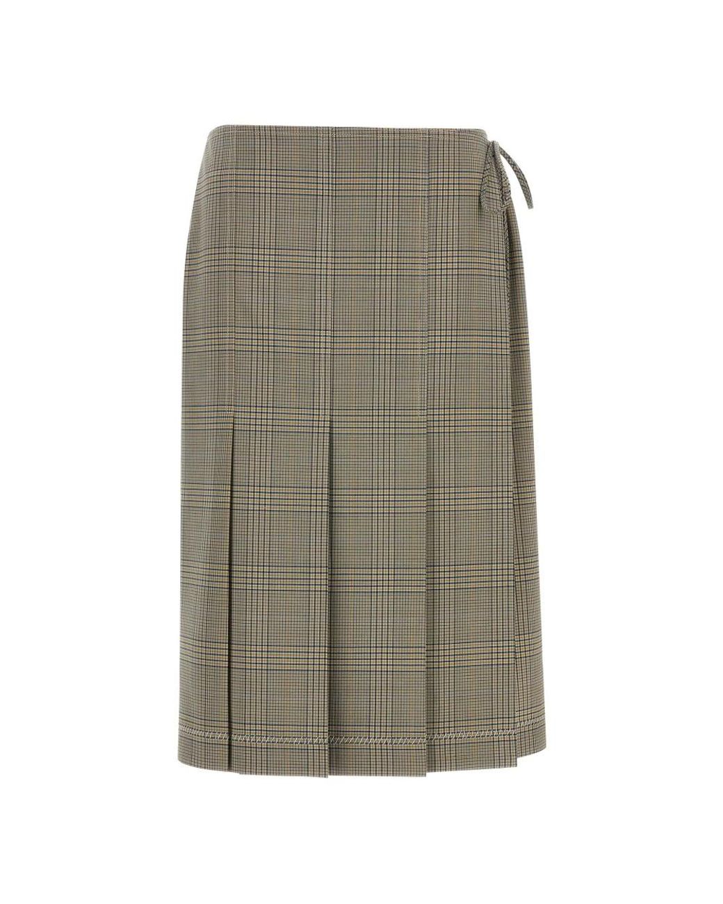 Marni Gray Midi Skirts