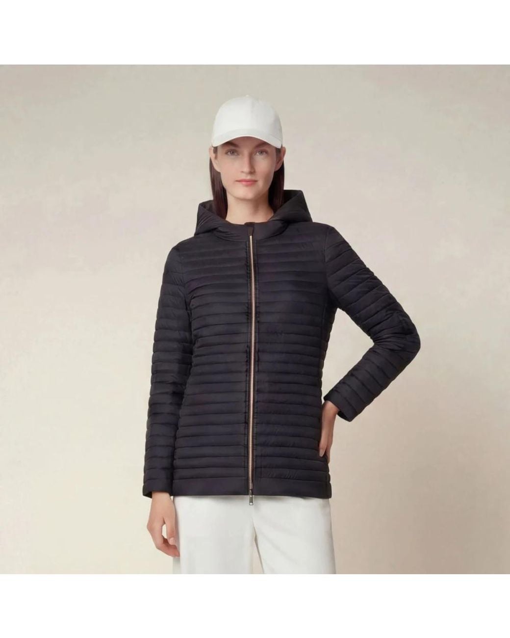 Winter Jackets Save The Duck de color Black