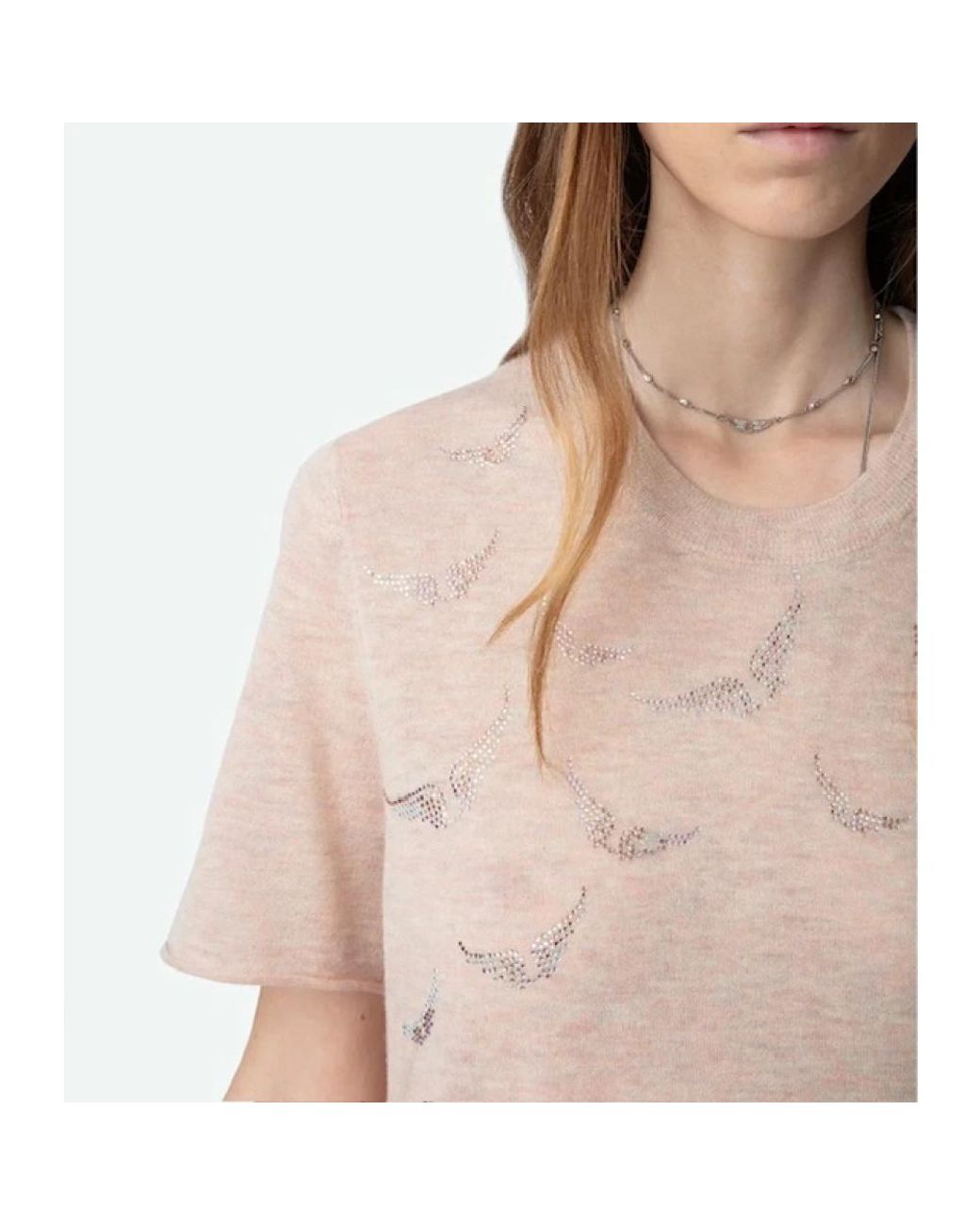 Zadig & Voltaire Natural Cashmere Knitwear