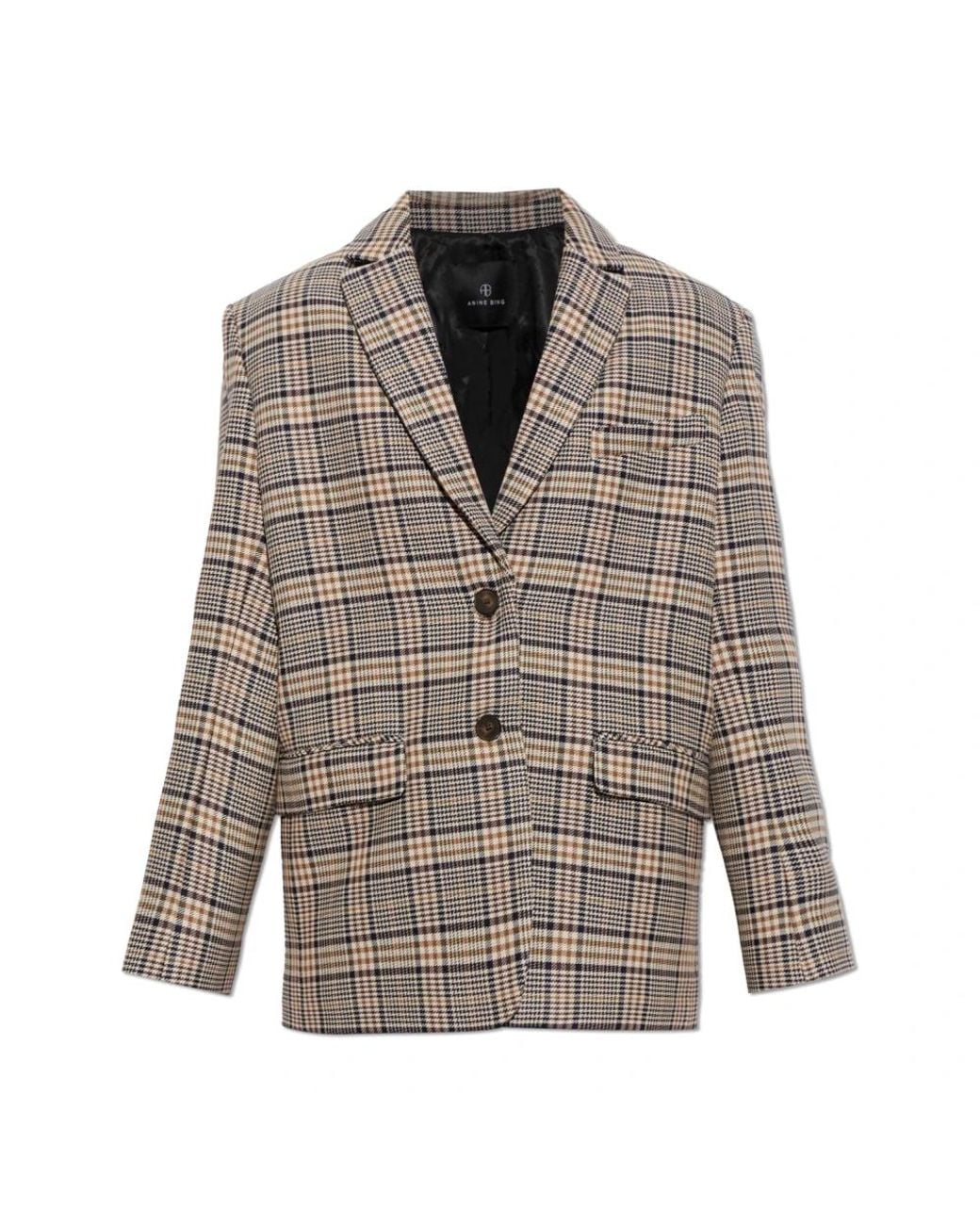 Anine Bing Gray Blazers