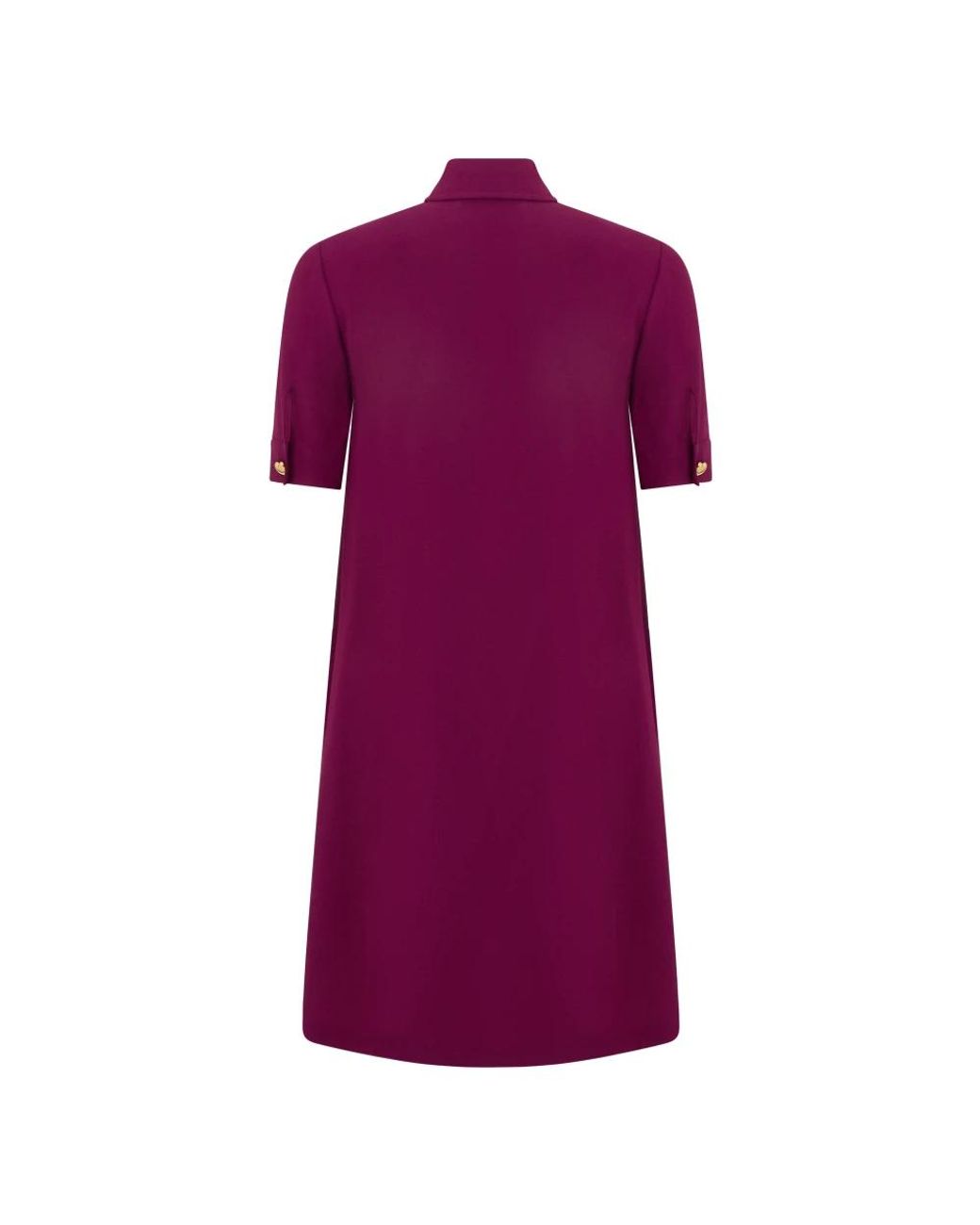 Moschino Purple Shirt Dresses