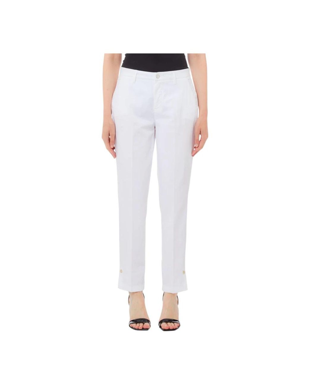 Liu Jo Blue Slim-Fit Trousers
