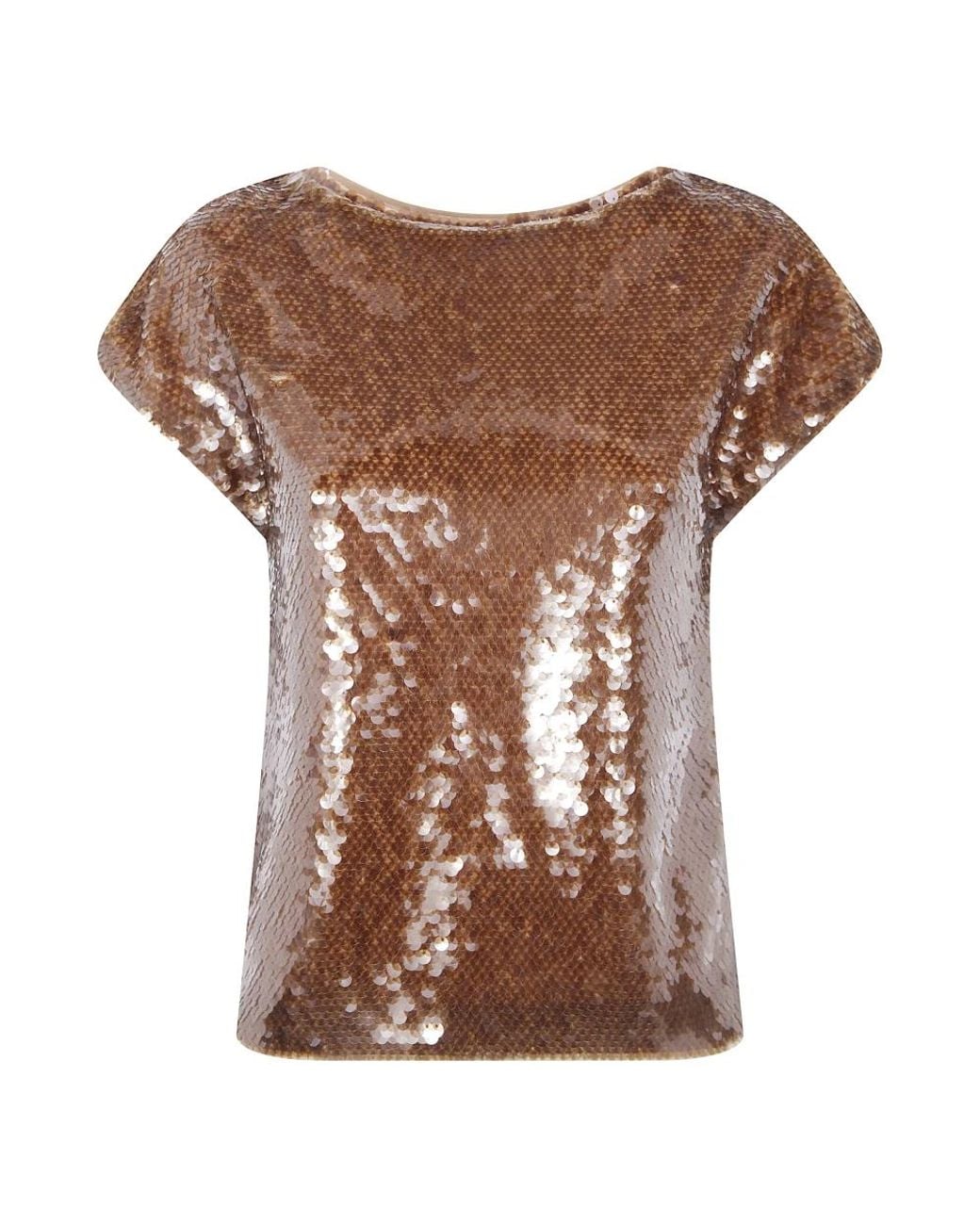 Alberta Ferretti Brown T-Shirts