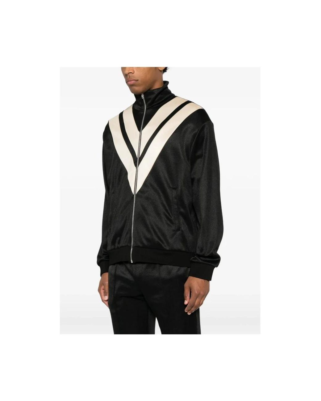 Valentino Black Zip-Throughs for men