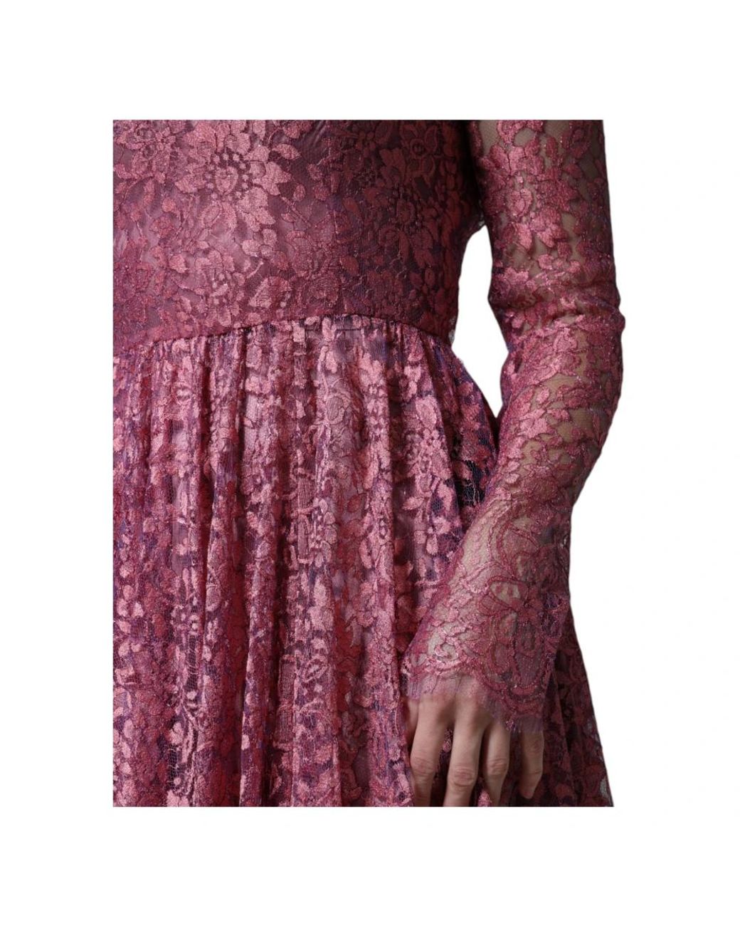 Dolce & Gabbana Purple Midi Dresses