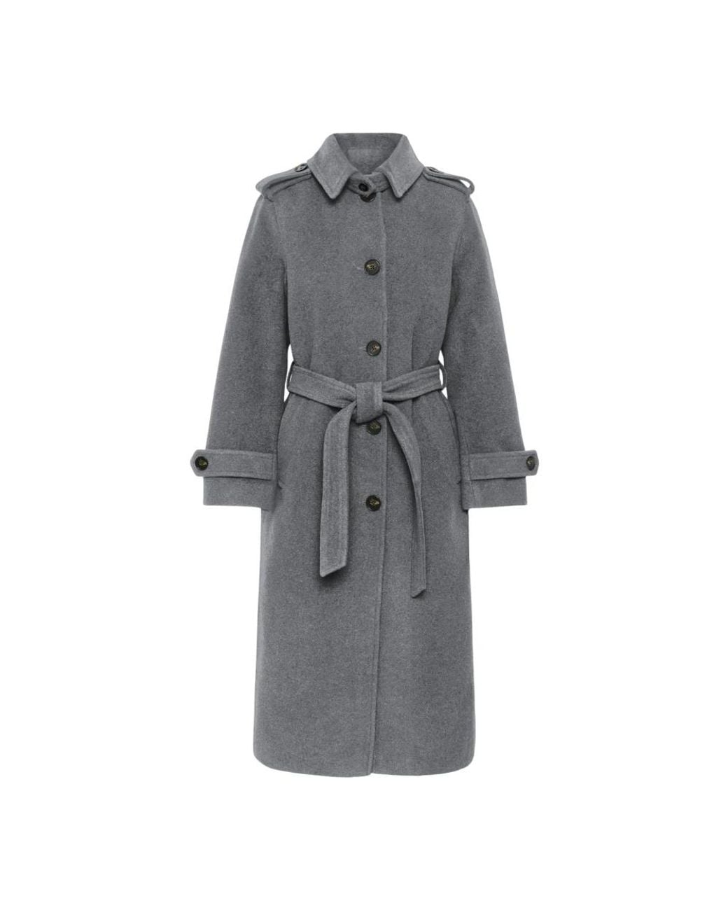 Part Two Gray Belted Coats