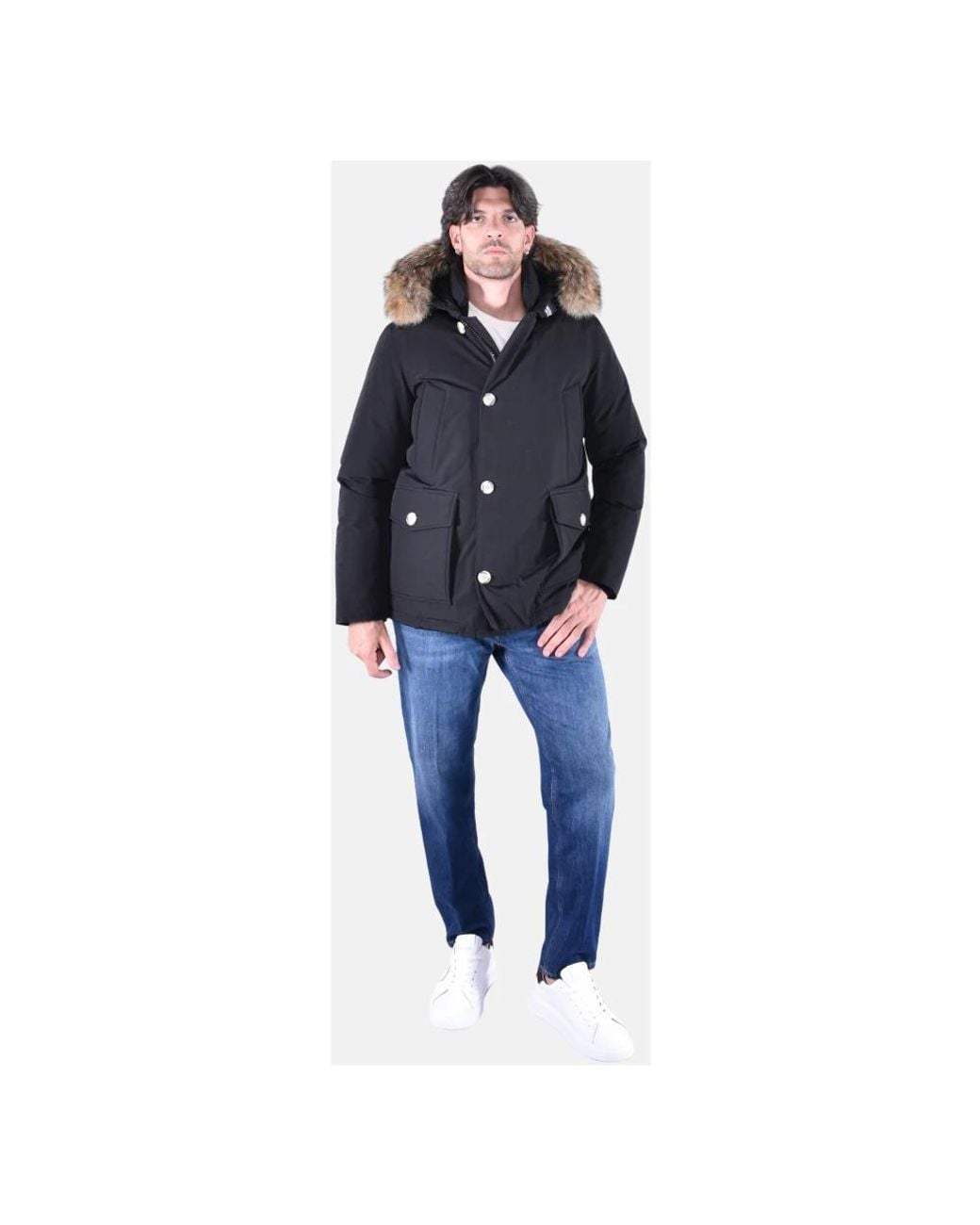Down Jackets Woolrich de hombre de color Blue