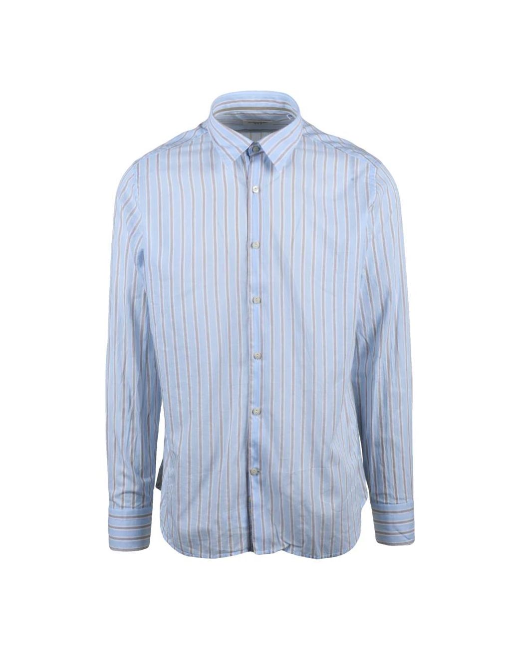 Tintoria Mattei 954 Blue Casual Shirts for men