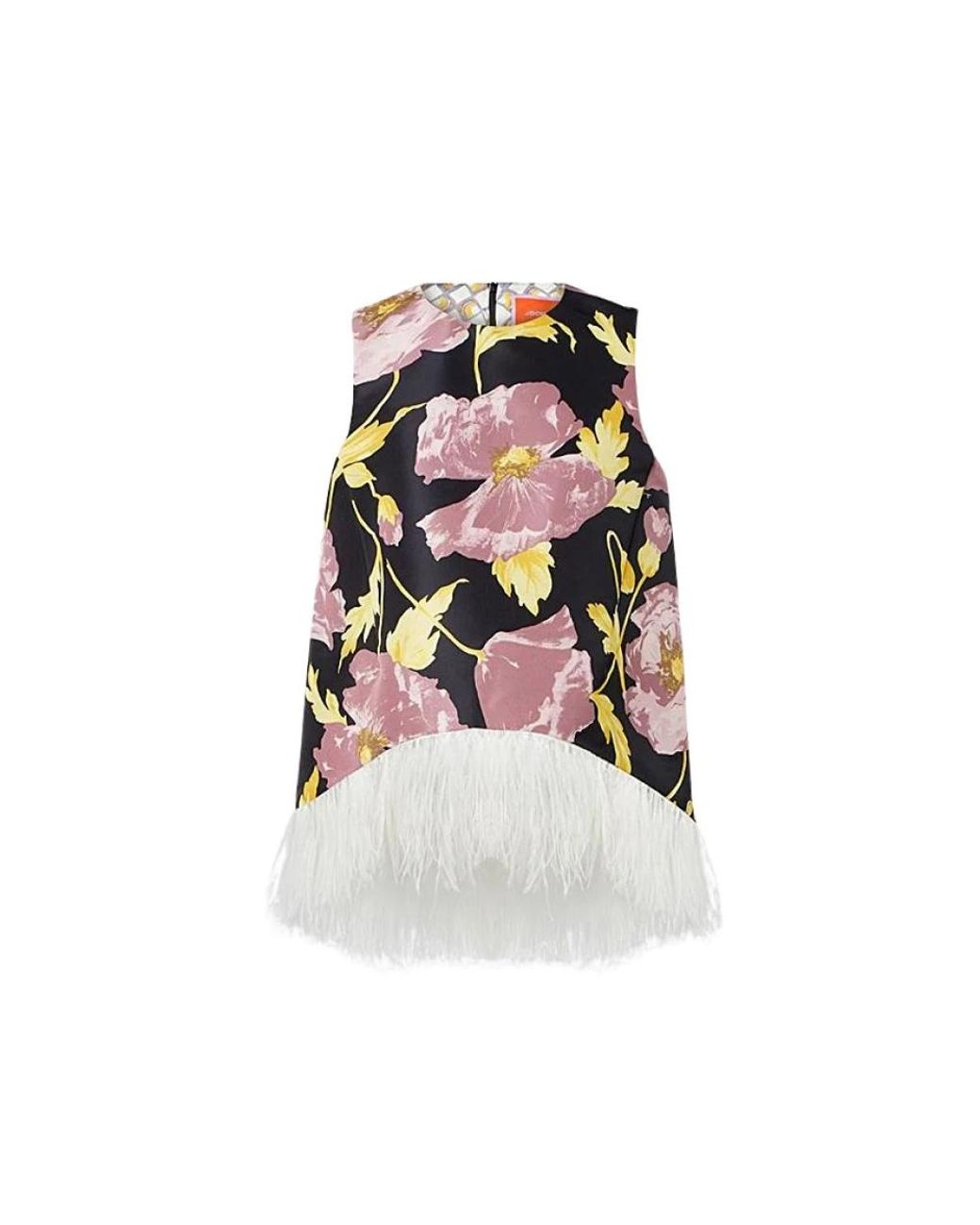 LaDoubleJ Tops ,Veelkleurig ,Polyester Mouwloze Top in het Multicolor