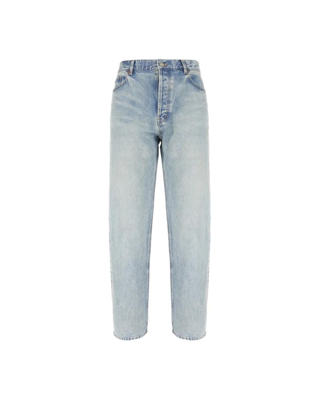 Saint Laurent Blue Straight Jeans for men