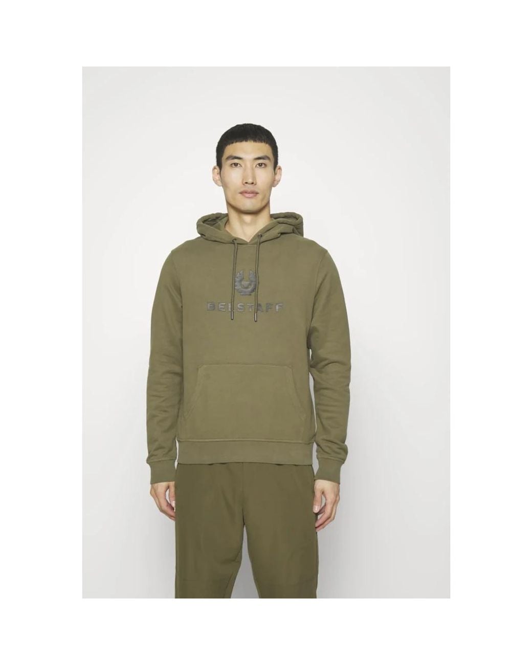 Belstaff Green Hoodies for men