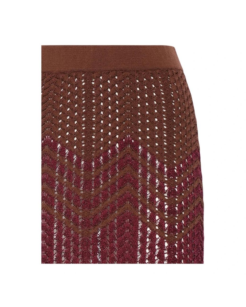 Maxi Skirts Akep en coloris Red