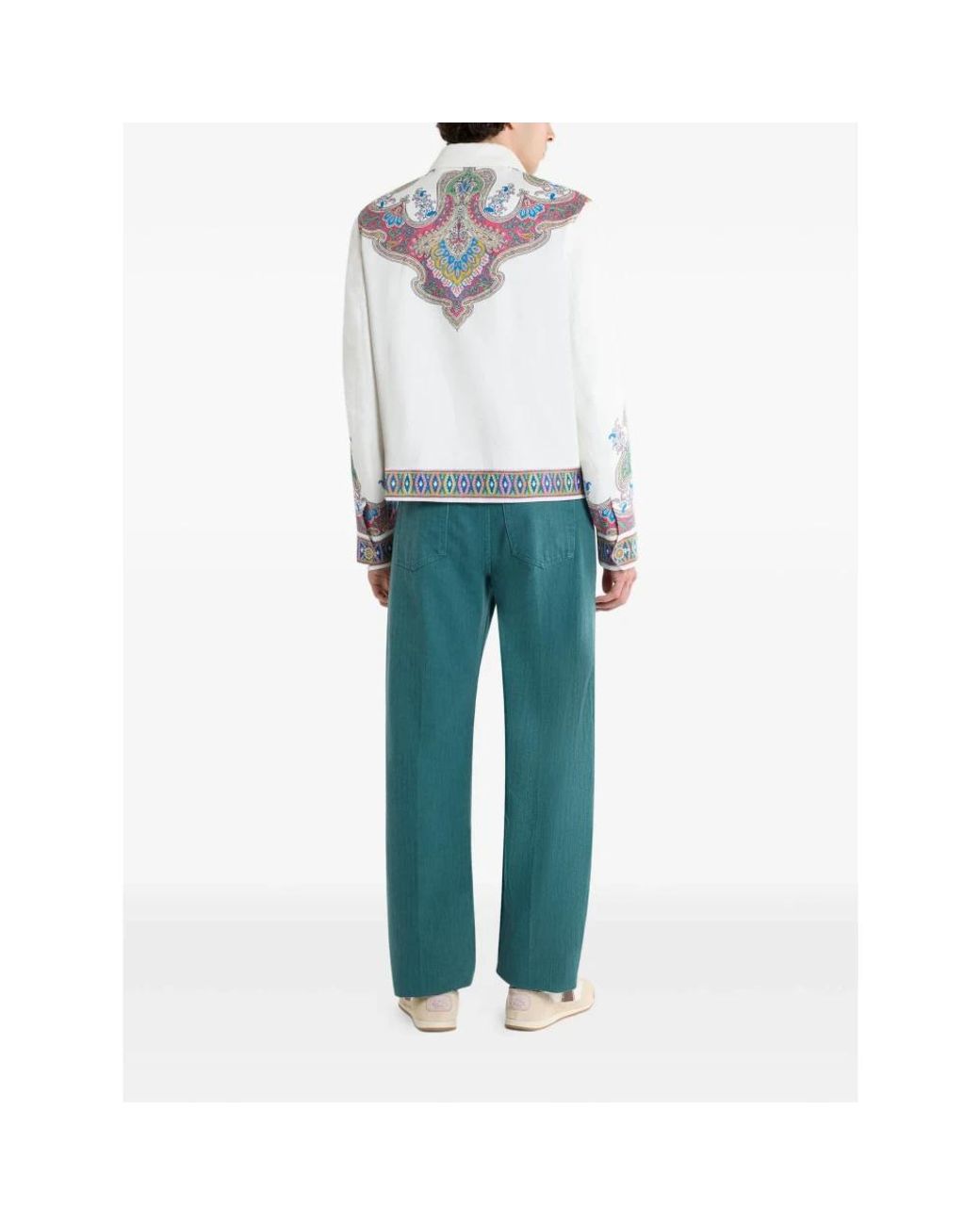 Etro White Light Jackets for men