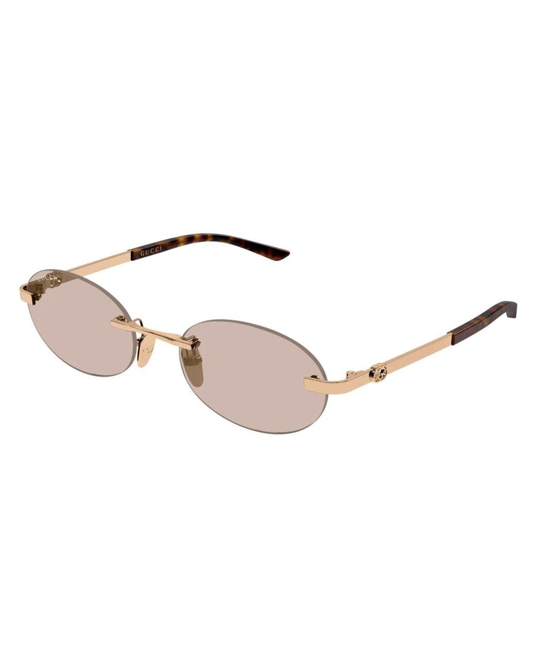 Gucci Yellow Sunglasses
