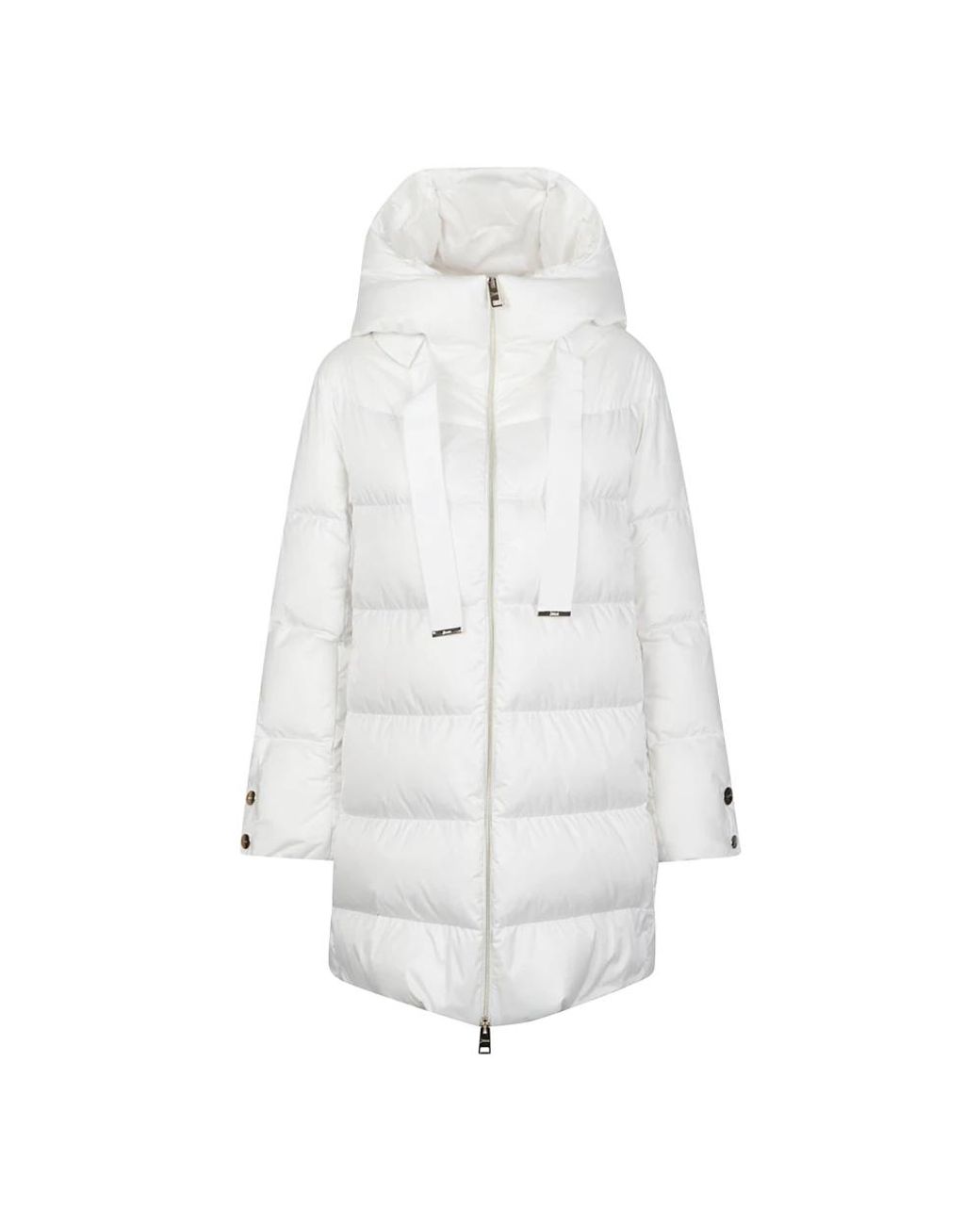 Herno A-Shape Donsjas in het White