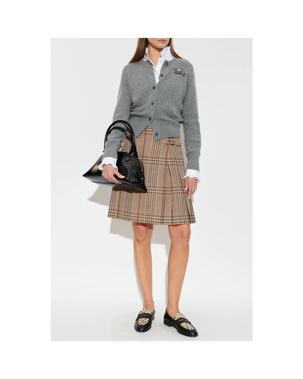 Burberry Gray Cardigans