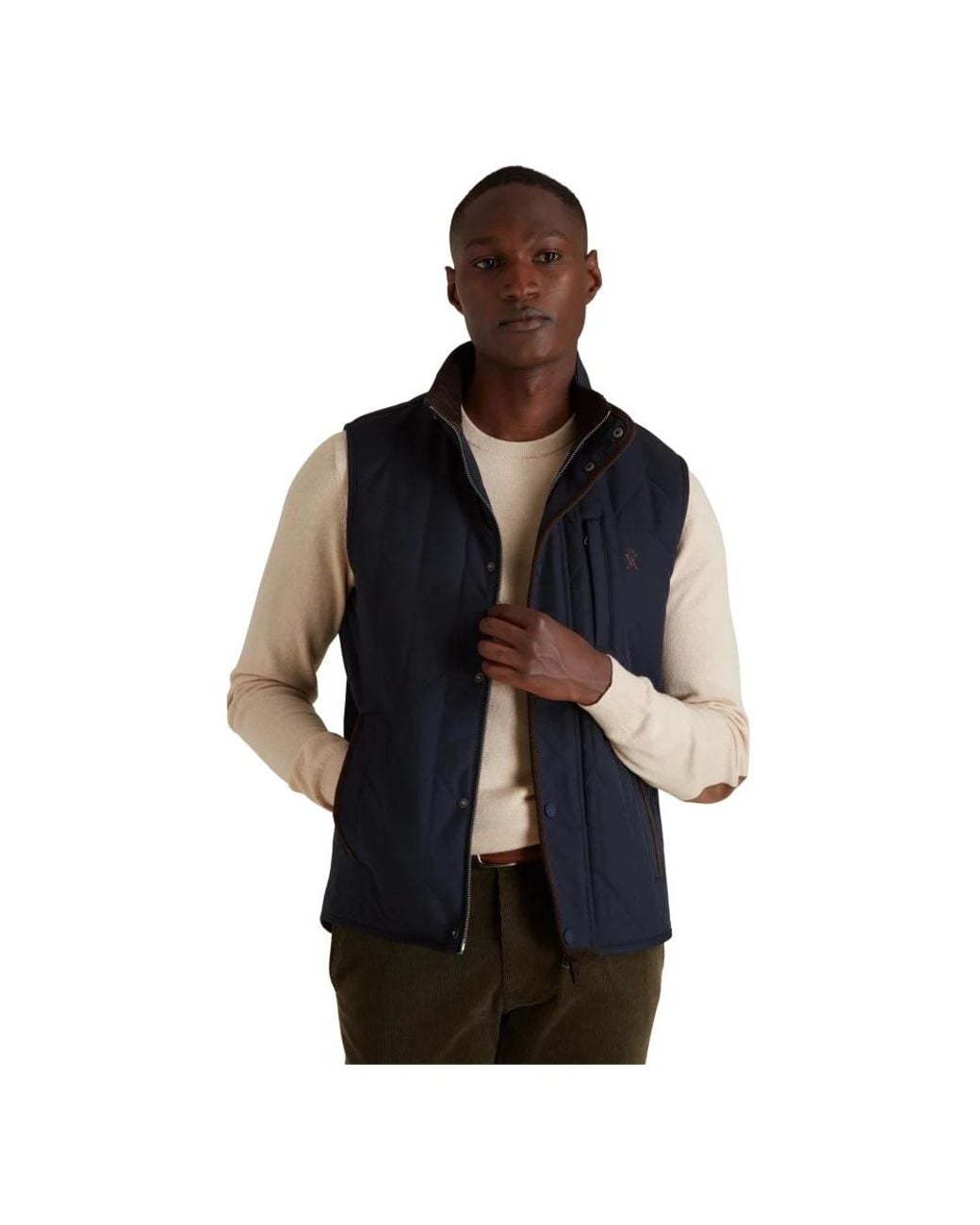 Vicomte A. Black Waistcoats for men