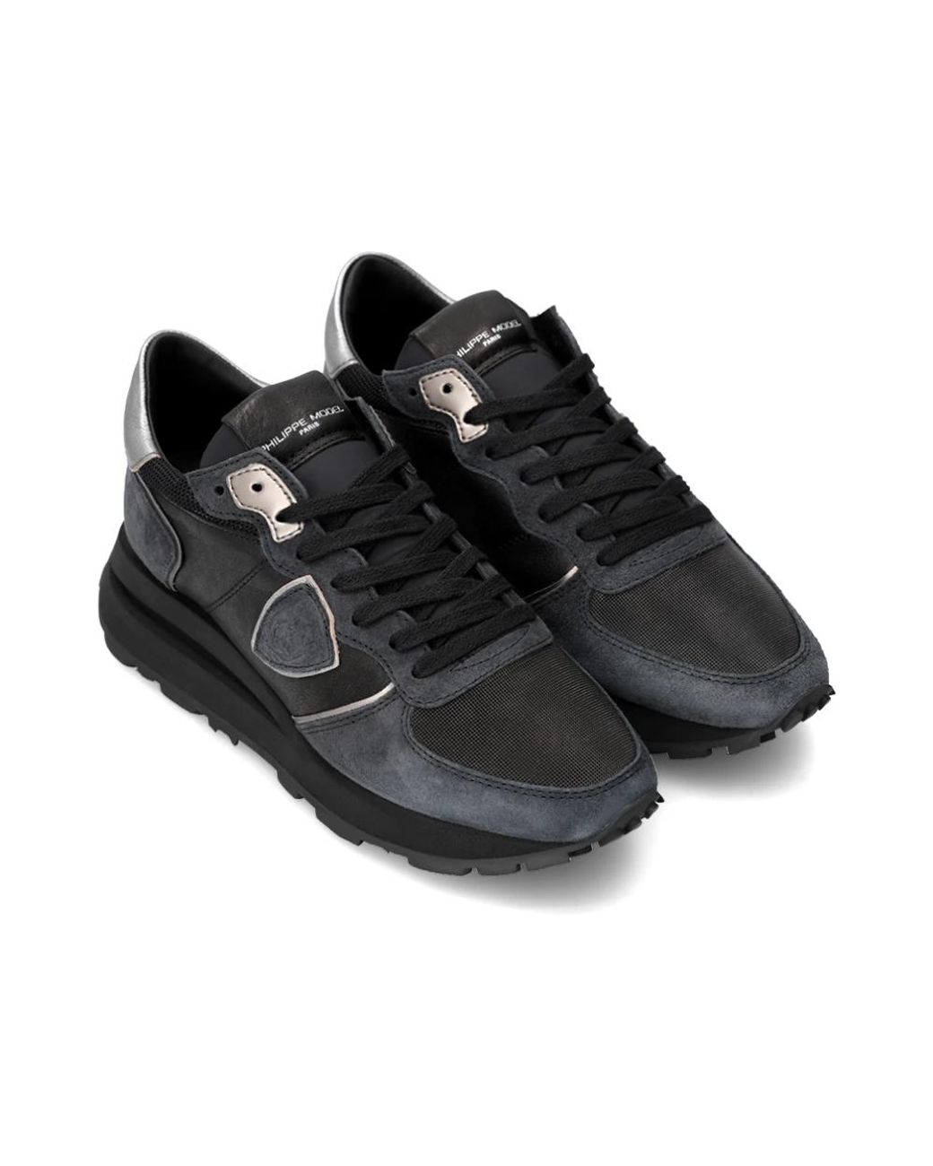 Philippe Model Black Sneakers