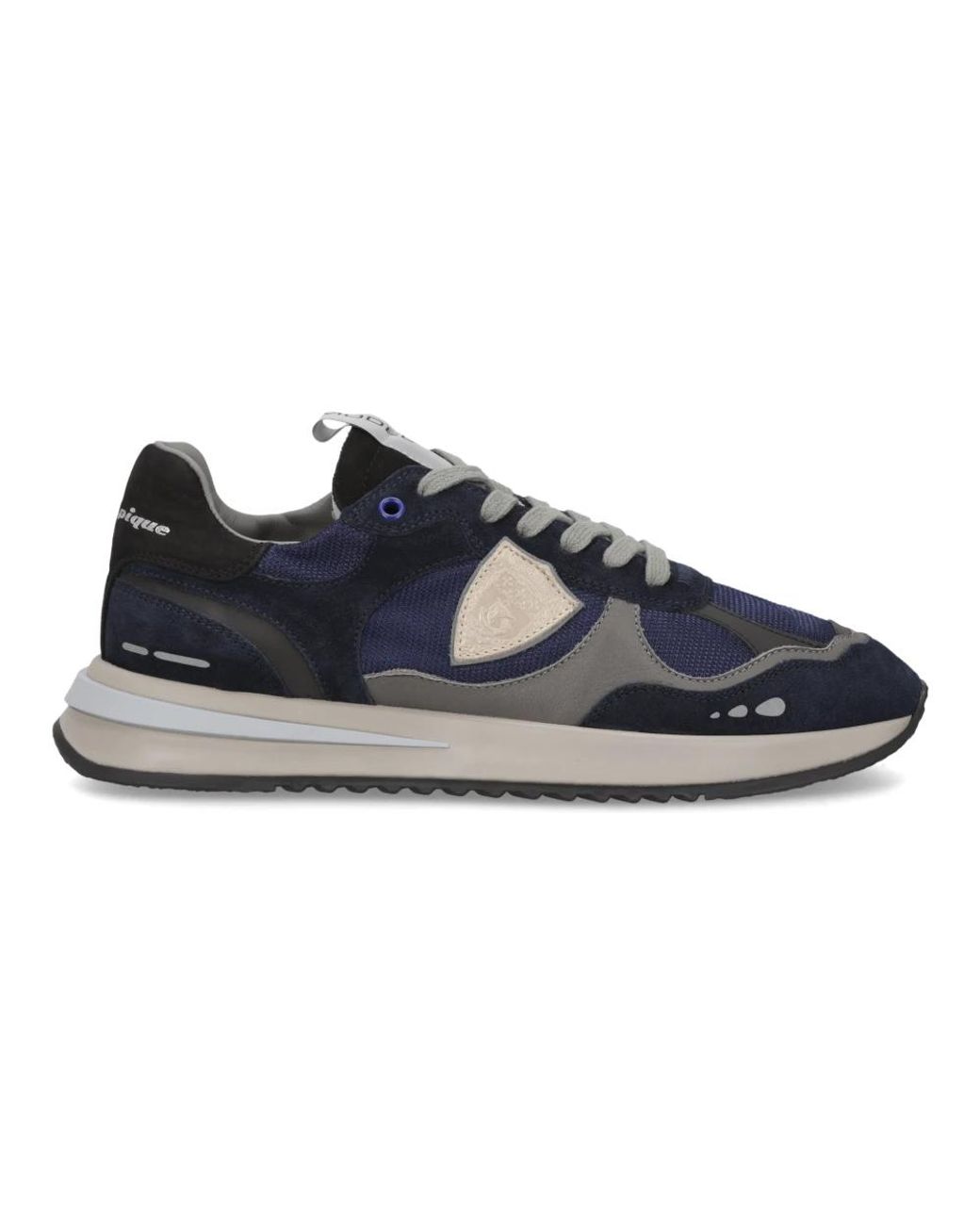Philippe Model Blue Sneakers for men