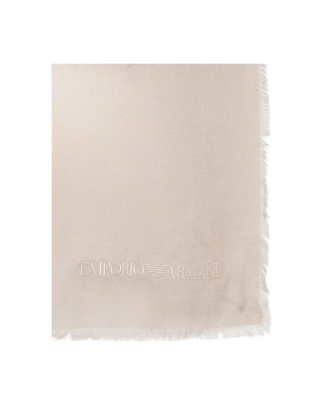 Emporio Armani Natural Scarves