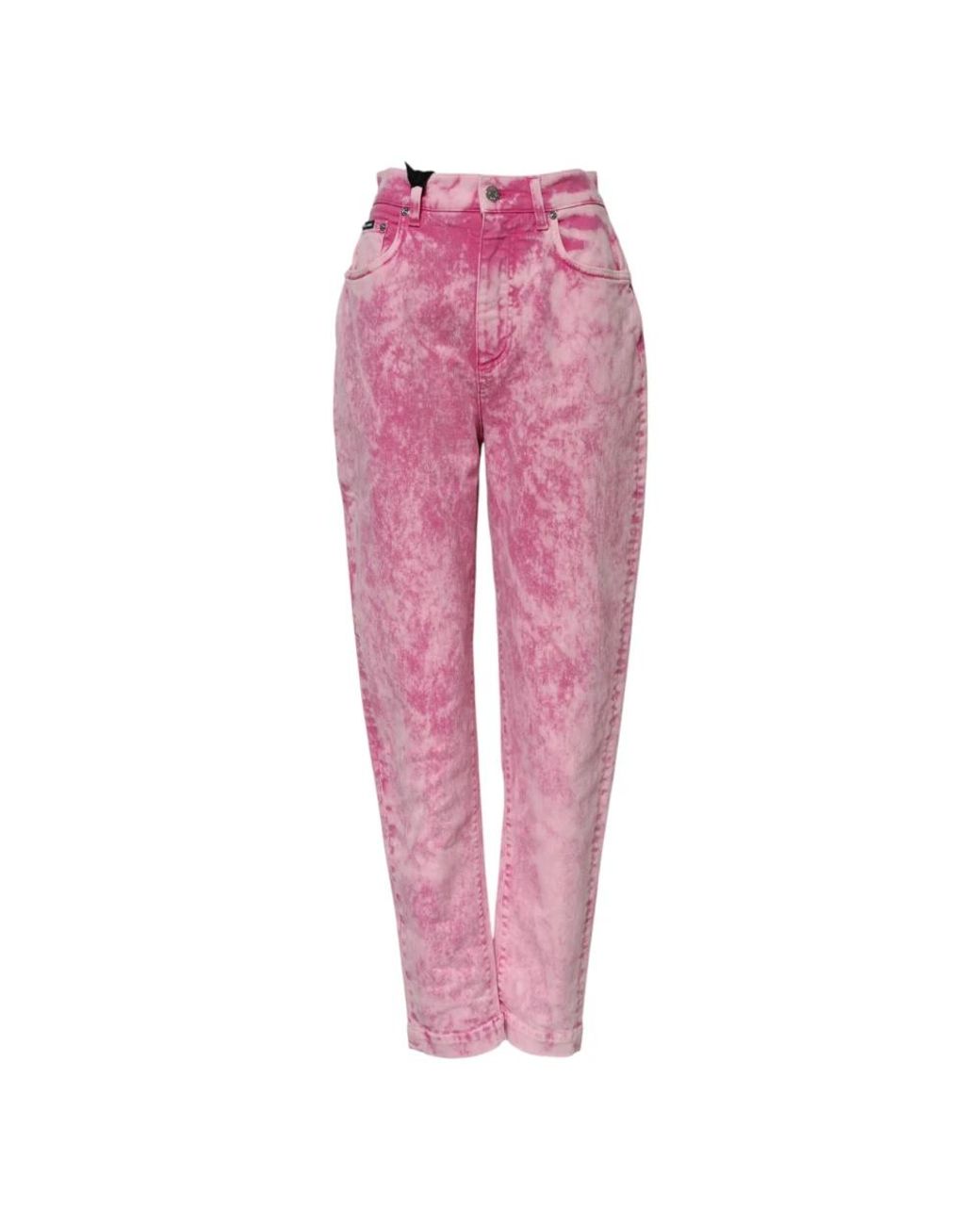 Dolce & Gabbana Pink Slim Fit Jeans
