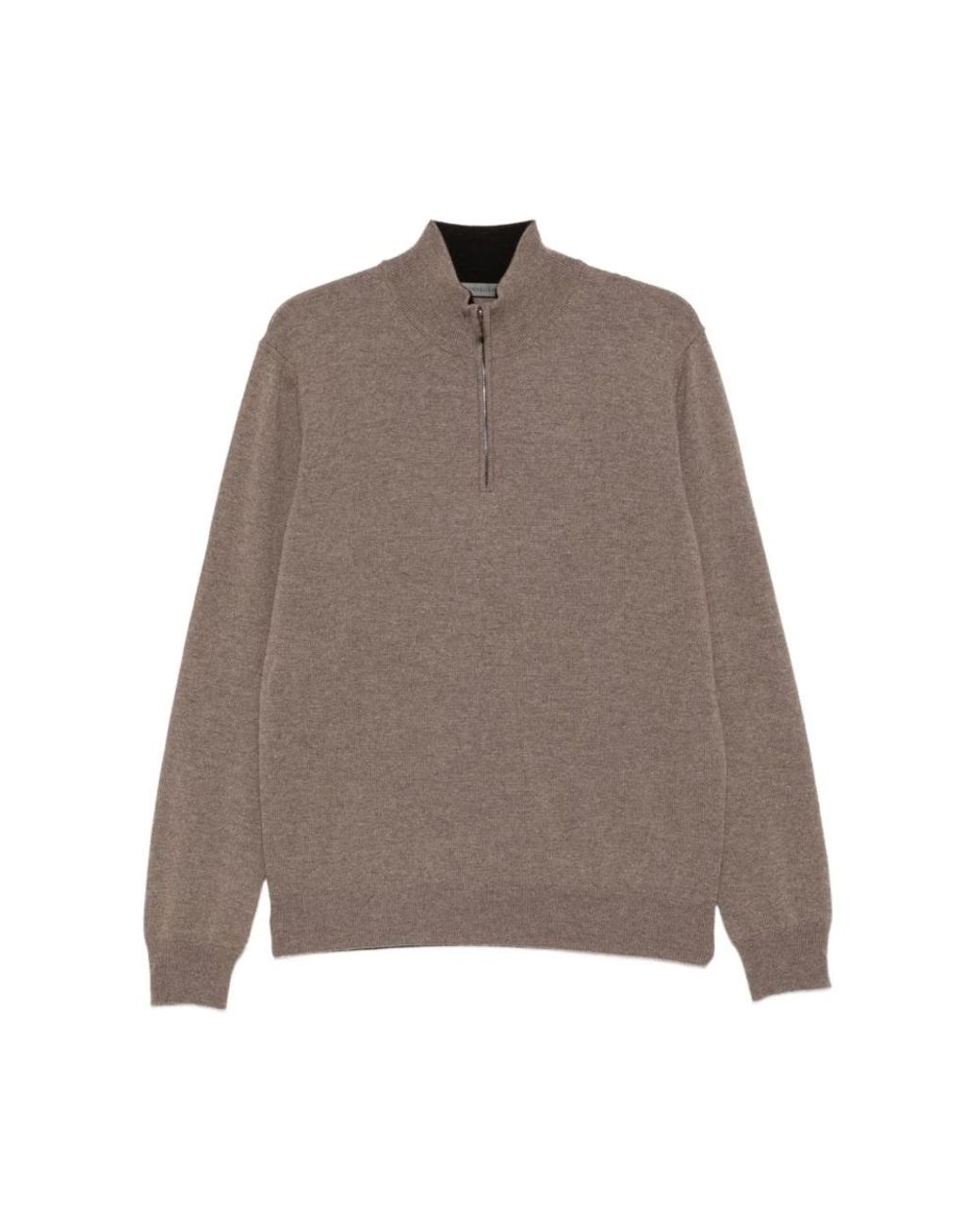 Turtlenecks Corneliani de hombre de color Brown