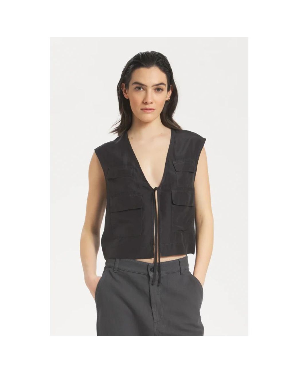 Barena Black Vests