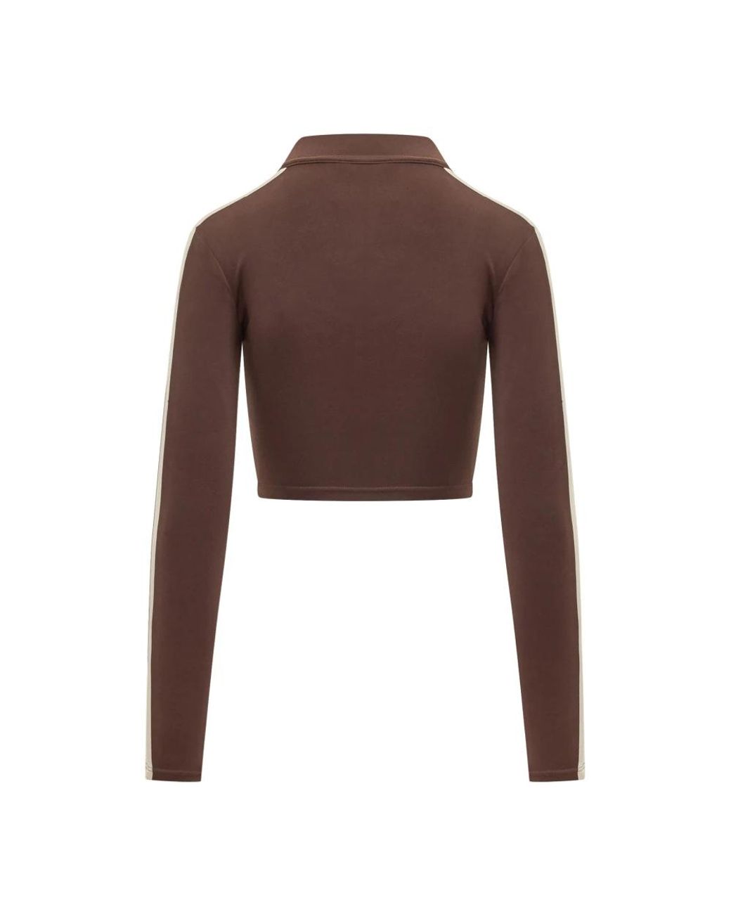 Palm Angels Brown Zip-Throughs