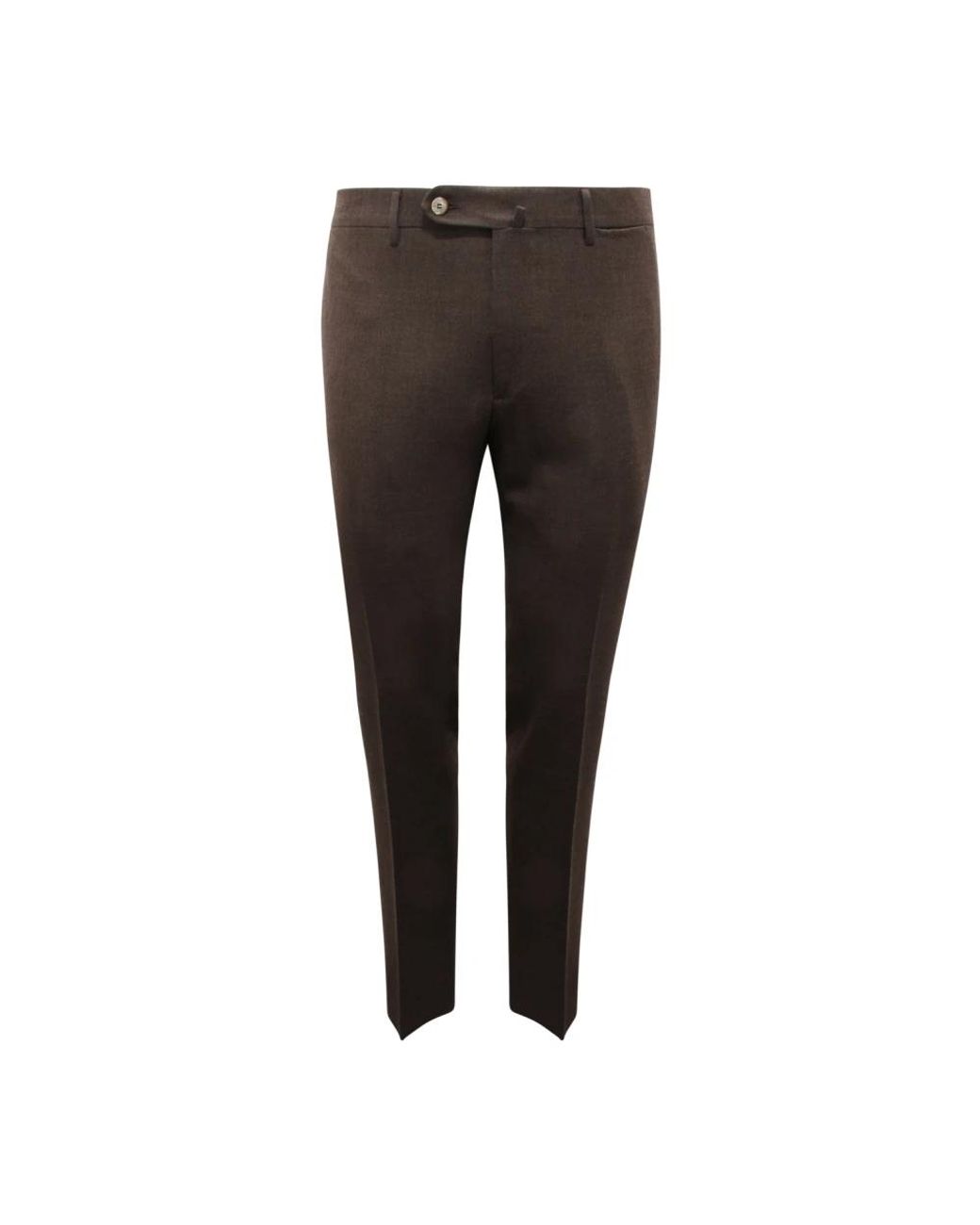 Santaniello Brown Suit Trousers for men
