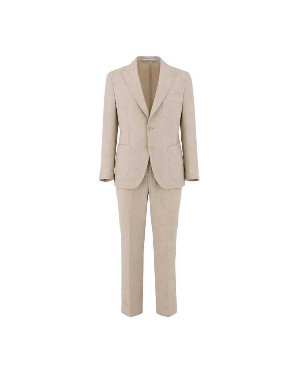 Single Breasted Suits Eleventy pour homme en coloris Natural