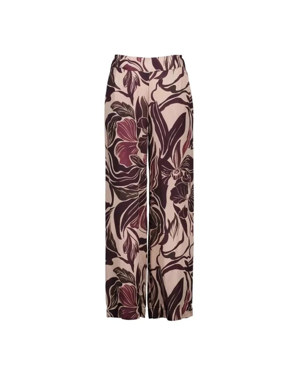 Amélie & Amélie Multicolor Wide Trousers
