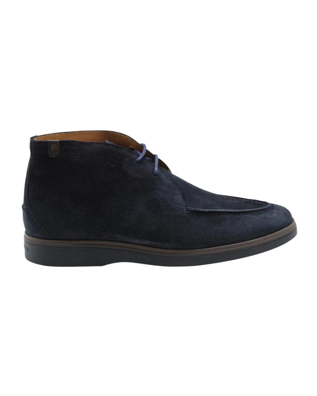 Floris Van Bommel Blue Lace-Up Boots for men