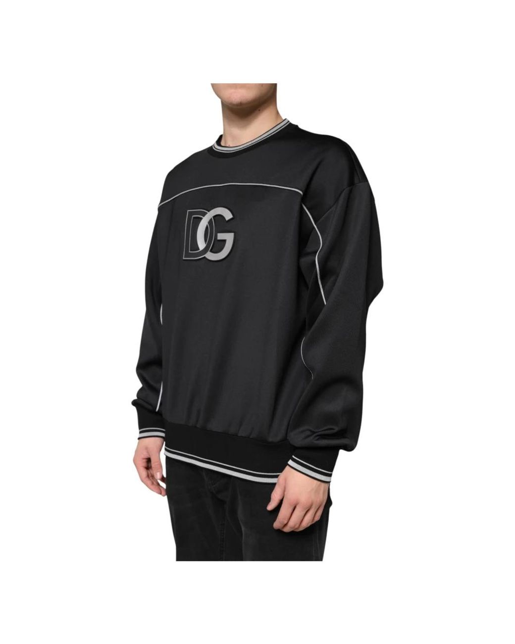 Dolce & Gabbana Black Sweatshirts for men