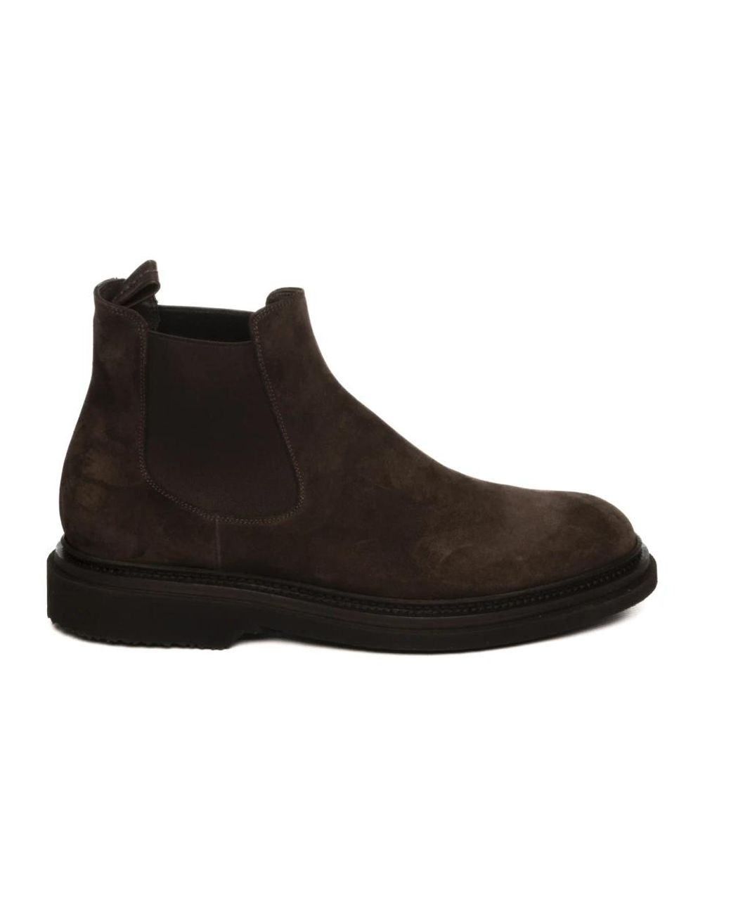 Pantanetti Black Chelsea Boots for men