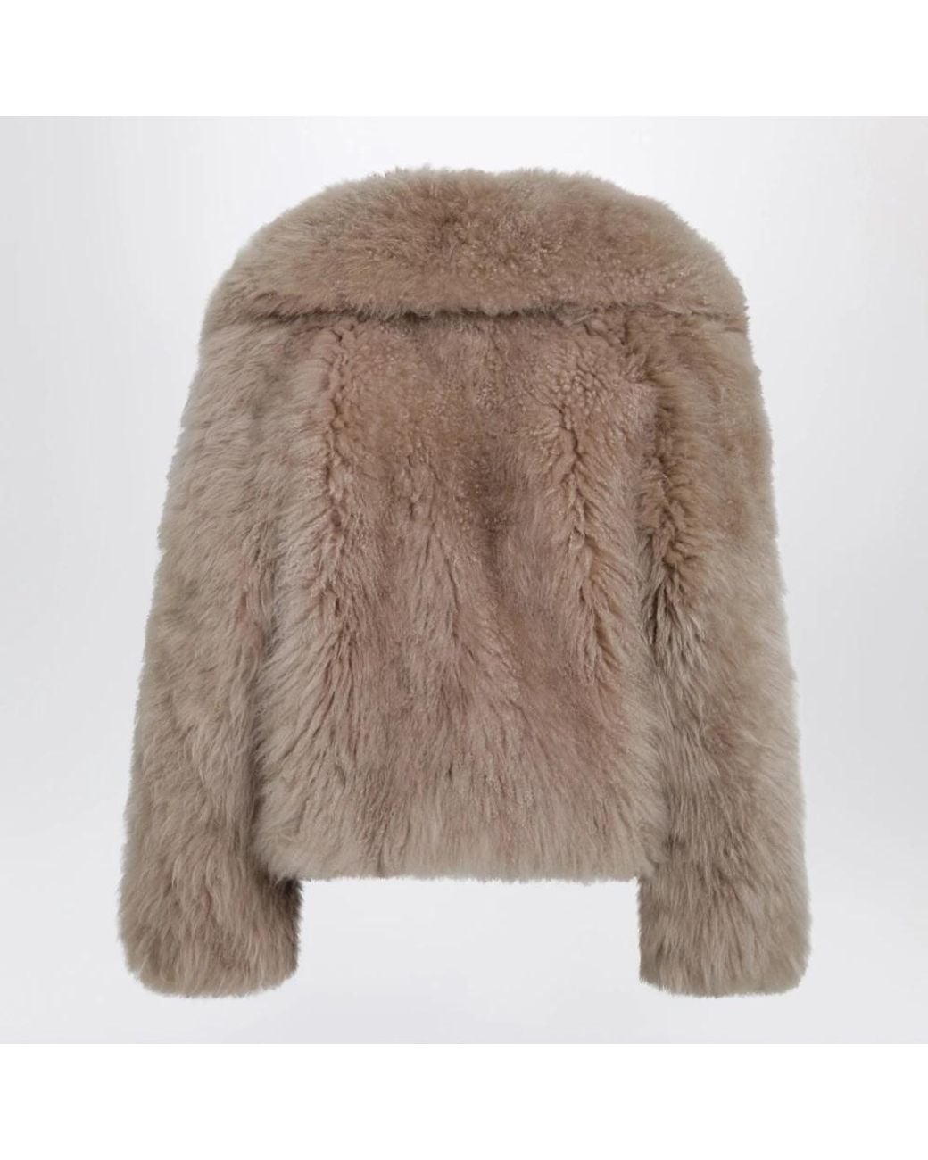 Blancha Brown Faux Fur & Shearling Jackets