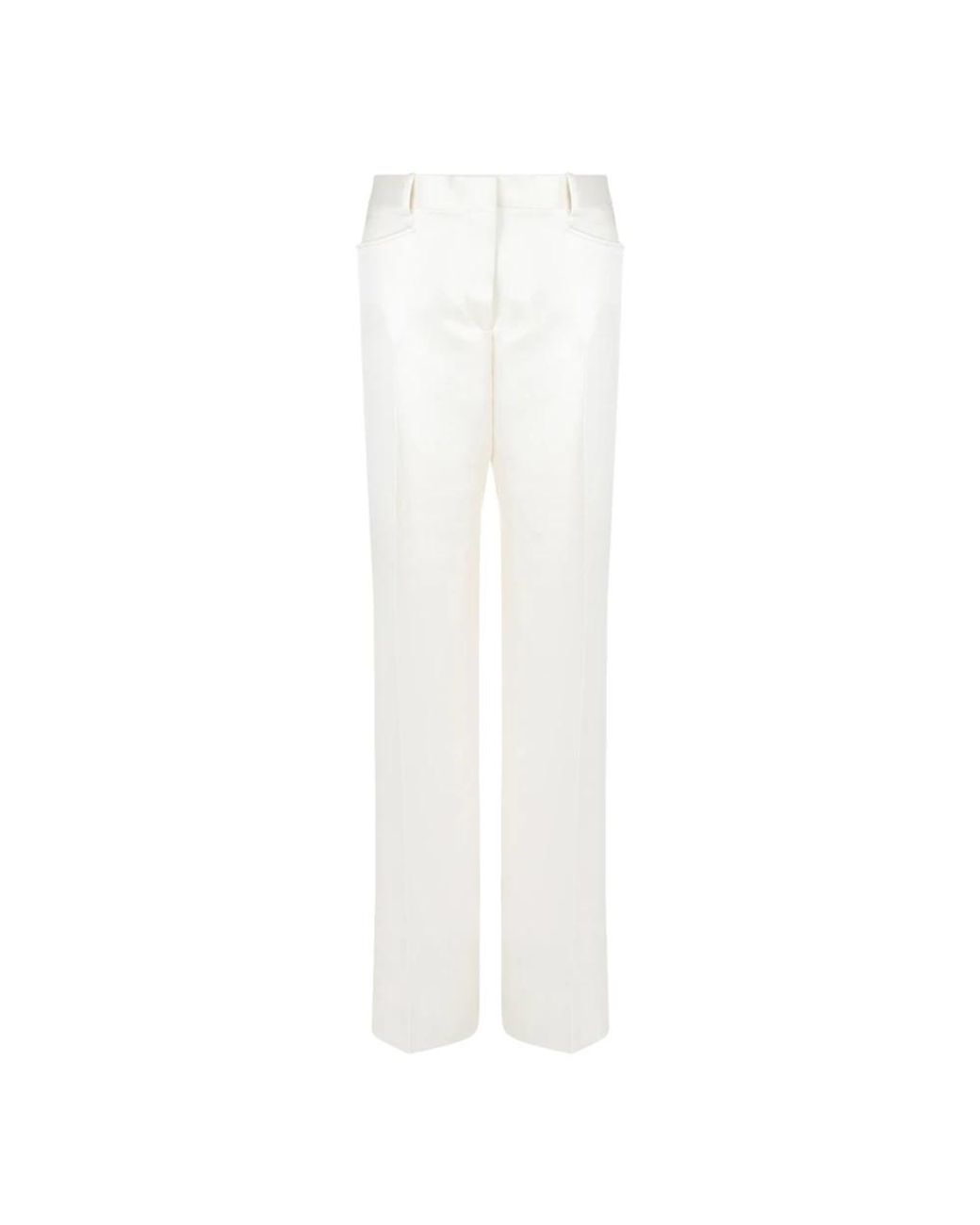Tom Ford Broeken ,Leer Stijlvolle Broeken in het White