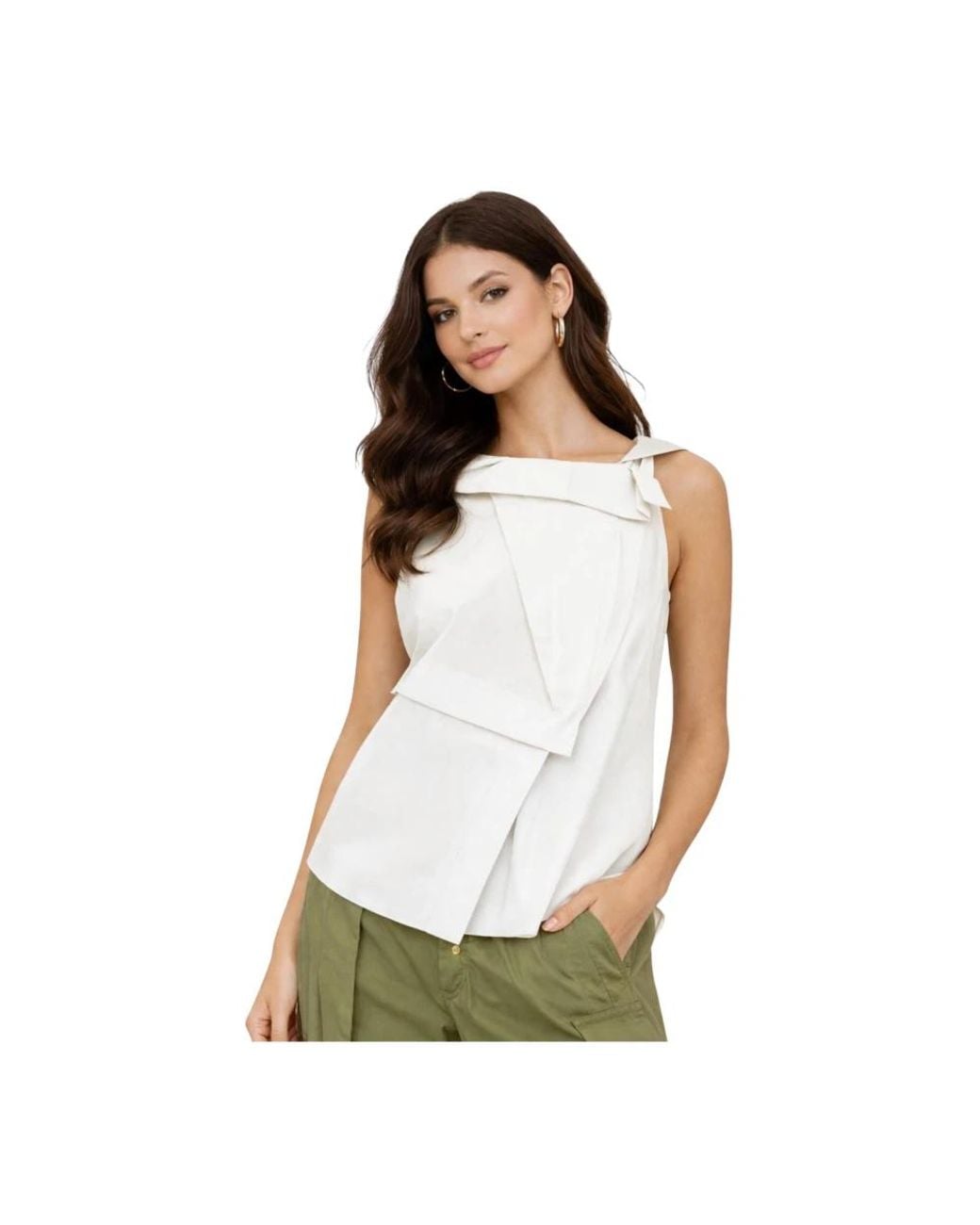 High White Blouses
