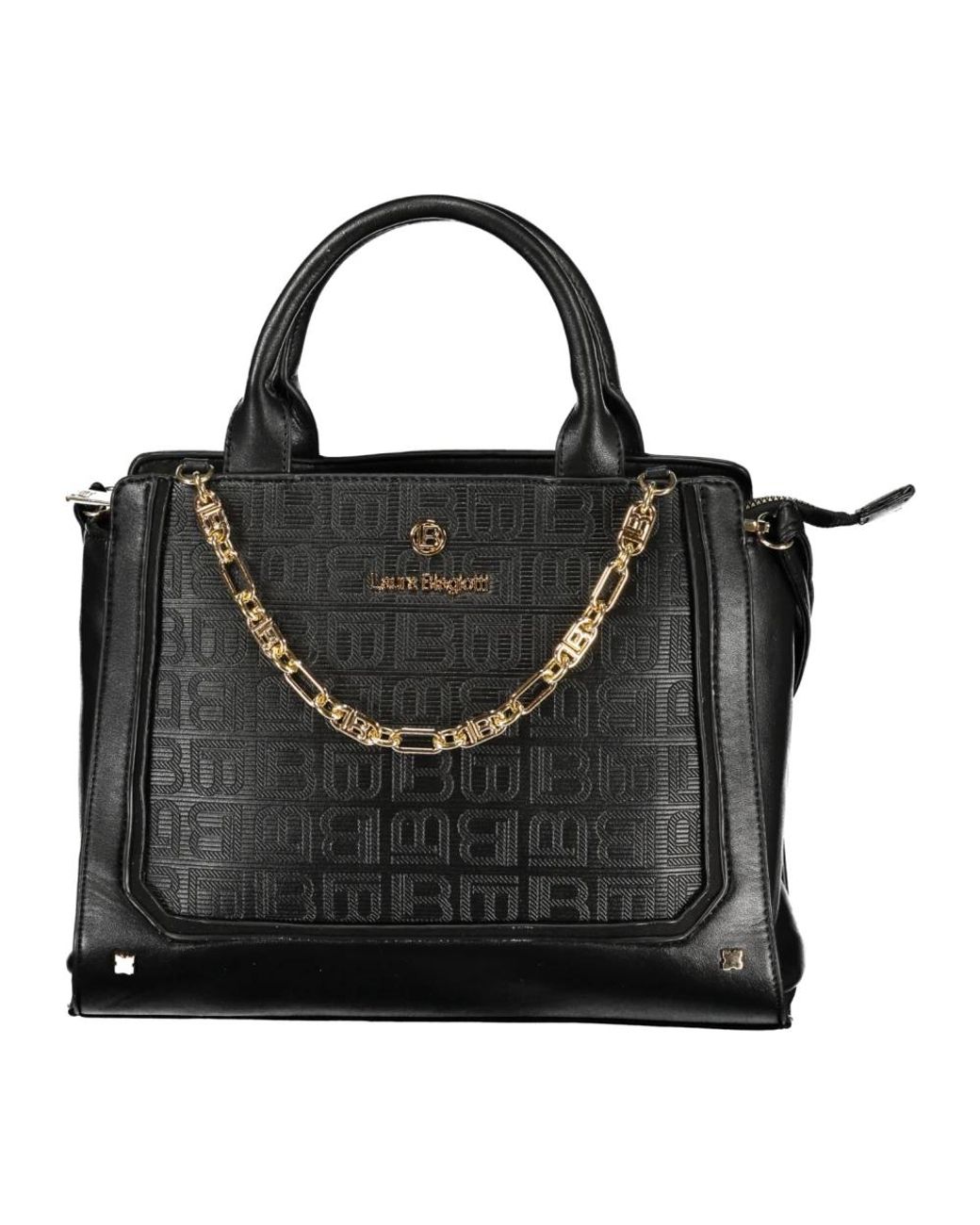 Laura Biagiotti Black Arkkette Bag