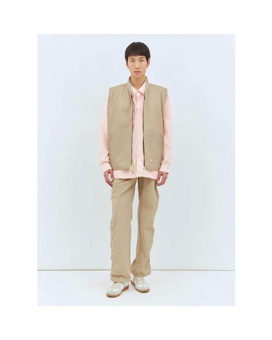 Dickies Natural Straight Trousers for men